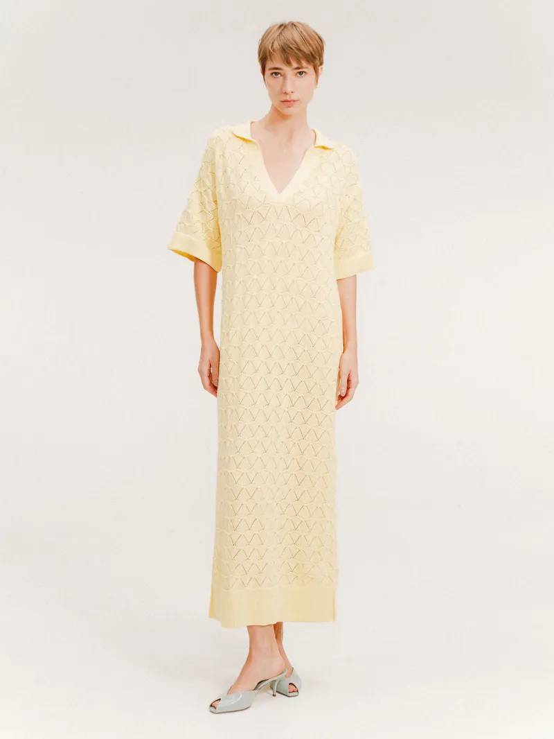 VALLARTA BUTTER  DRESS
