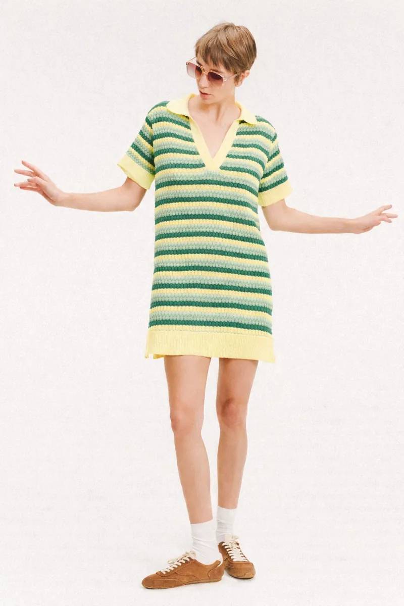 VALLARTA MINI SAGE DRESS