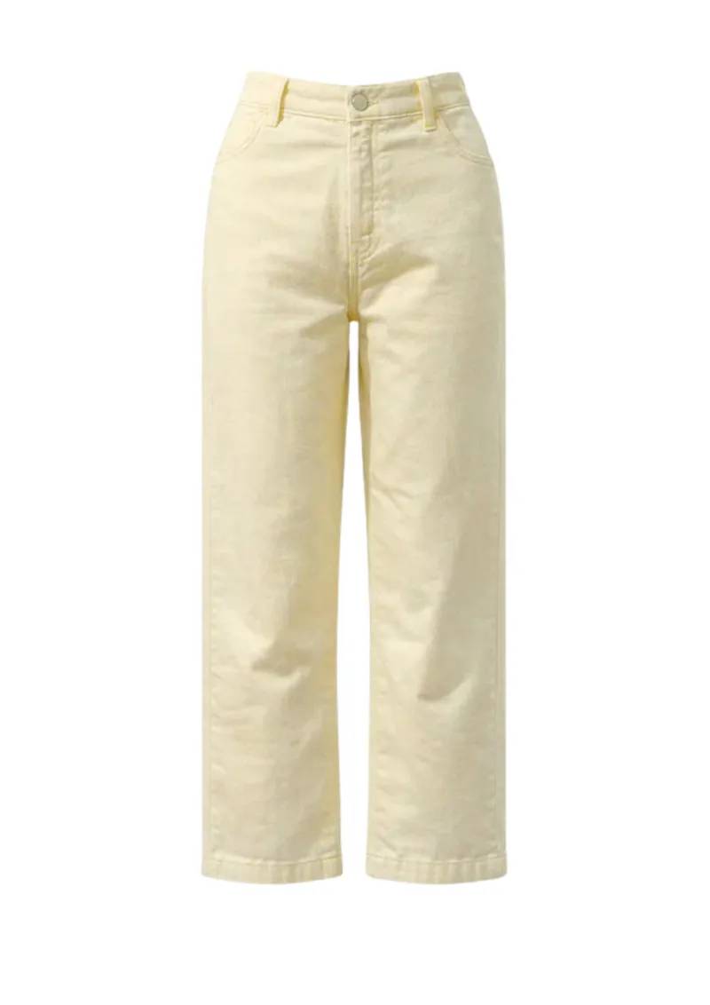 Jean Culotte High Rise Mantequilla 378