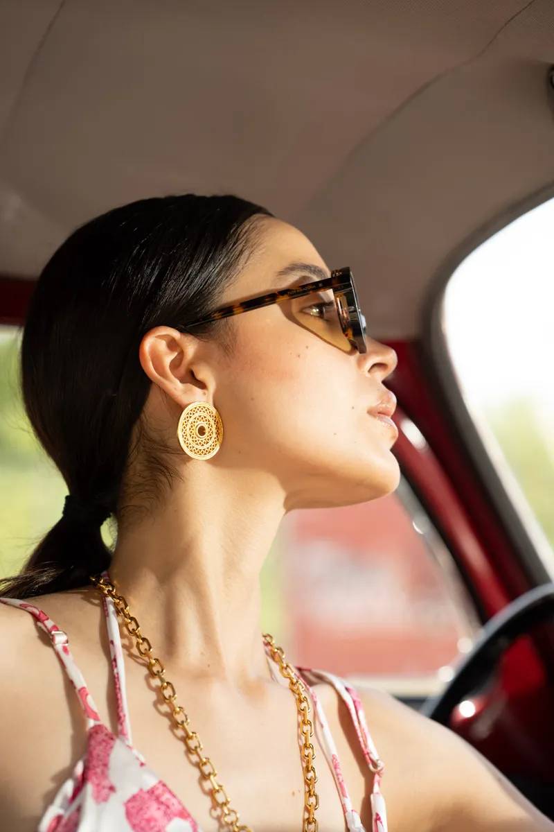 MACONDO CIRCLE EARRINGS